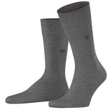 Burlington Herren Socken - DUBLIN, Kurzstrumpf, Logo, One Size, einfarbig