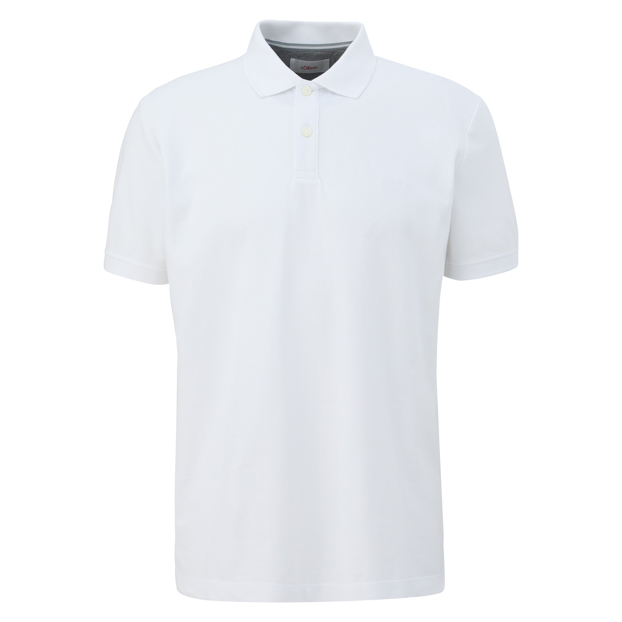 s.Oliver Herren Poloshirt - Basic, Polokragen, Baumwolle, einfarbig