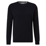 s.Oliver Herren Strickpullover - Basic, Rundhals, Baumwolle, einfarbig