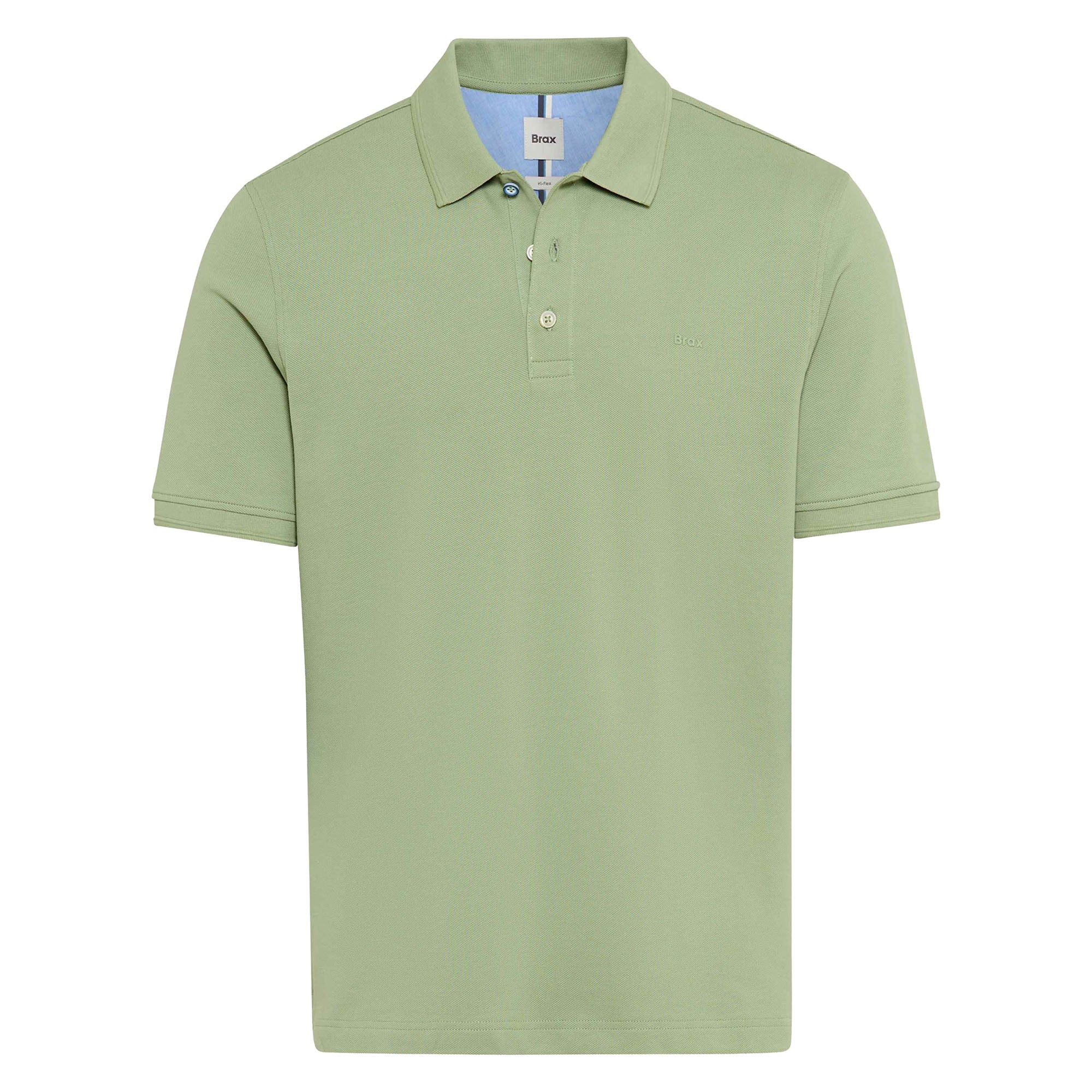 Brax Men's Polo Shirt - Pete Hi-Flex Pique, Regular Fit, Stretch Cotton