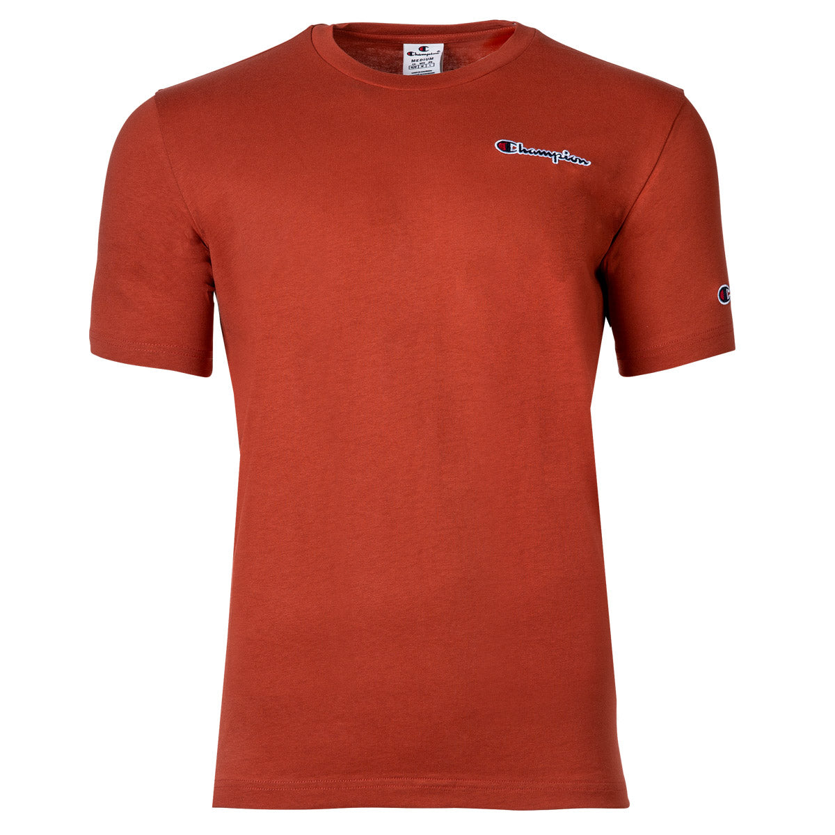 Champion Herren T-Shirt -  CML Champion Logo, Rundhals, Baumwolle, einfarbig