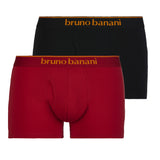 Bruno Banani Herren Boxershorts, 2er Pack - Quick Access, Unterhose, einfarbig, Baumwolle