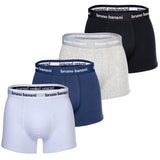 Bruno Banani Herren Boxershorts 4er Pack - Every Day, Baumwolle