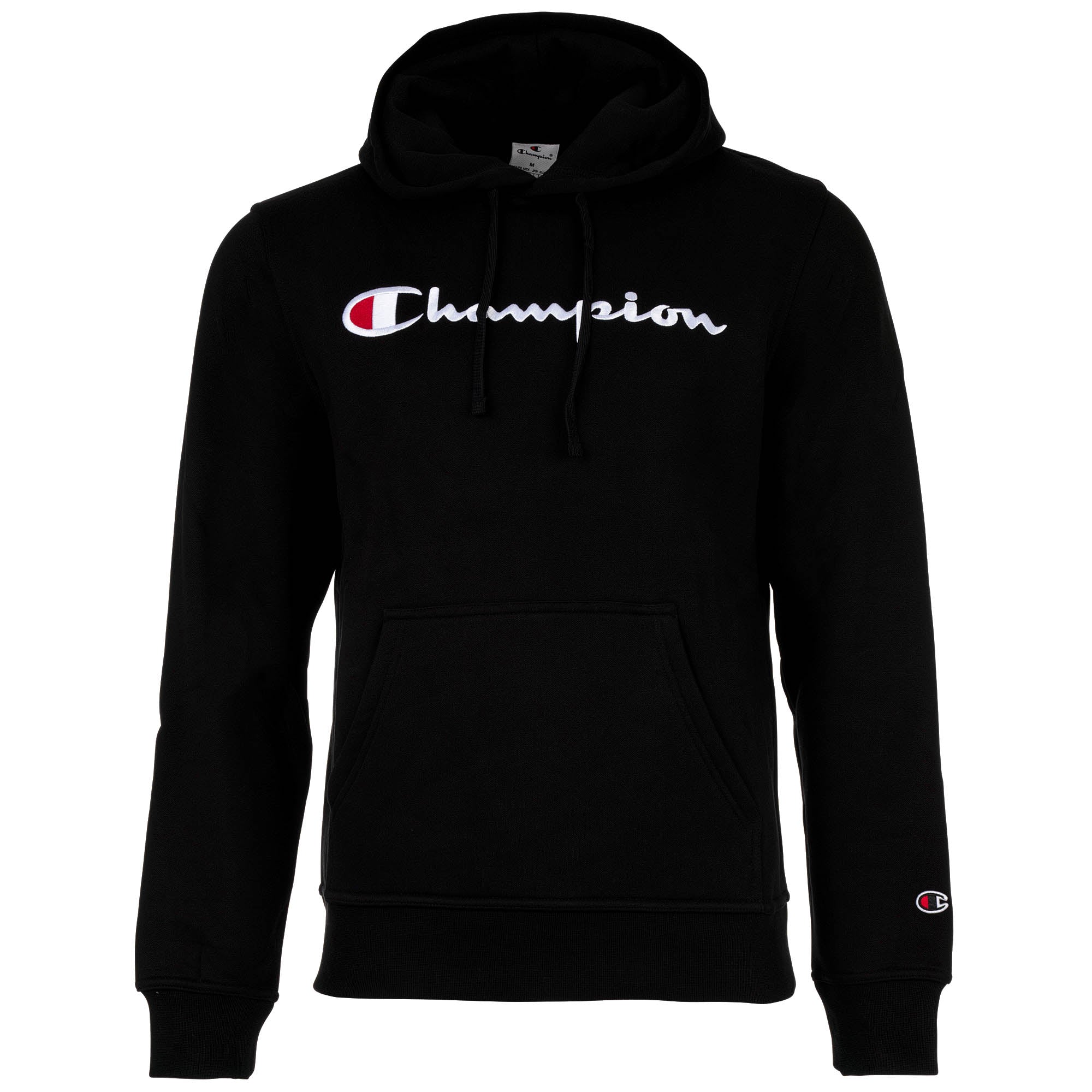 Champion Herren Hoodie - Hooded Sweatshirt, Pullover, Logo, Kapuze, einfarbig