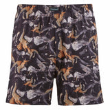 bruno banani Herren Jersey-Boxershorts - PANTHERA, bb Premium Line, Print