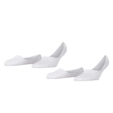 Burlington Damen Füßlinge, 4er Pack - Everyday IN, Anti-Slip Heel, einfarbig