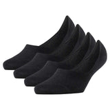 Burlington Damen Füßlinge, 4er Pack - Everyday IN, Anti-Slip Heel, einfarbig