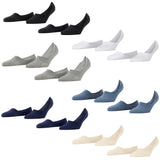 Burlington Damen Füßlinge, Multipack - Everyday IN, Anti-Slip Heel, einfarbig