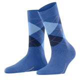 Burlington Damen Socken MARYLEBONE - Kurzstrumpf, Rautenmuster, Onesize