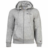 Champion Herren Sweatjacke mit Kapuze - Full Zip Hoodie Sweatshirt, Heavy Soft, Fleece, gesticktes Logo