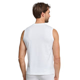 SCHIESSER Herren Unterhemden, 4er Pack - "Essentials", Muscleshirt, Rundhals, Baumwolle