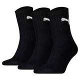 PUMA Unisex Sportsocken, 3 Paar - Short Crew Socks, Tennissocken, einfarbig