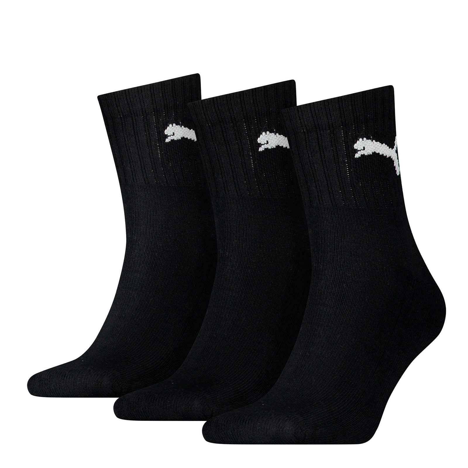 PUMA Unisex Sportsocken - Short Crew Socks, Tennissocken, einfarbig, Vorteilspack