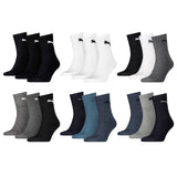 PUMA Unisex Sportsocken - Short Crew Socks, Tennissocken, einfarbig, Vorteilspack