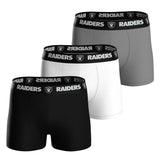 NFL Herren Boxershorts, 3er Pack - NFL Teams, Boxers, Football, Logo, Baumwollmischung