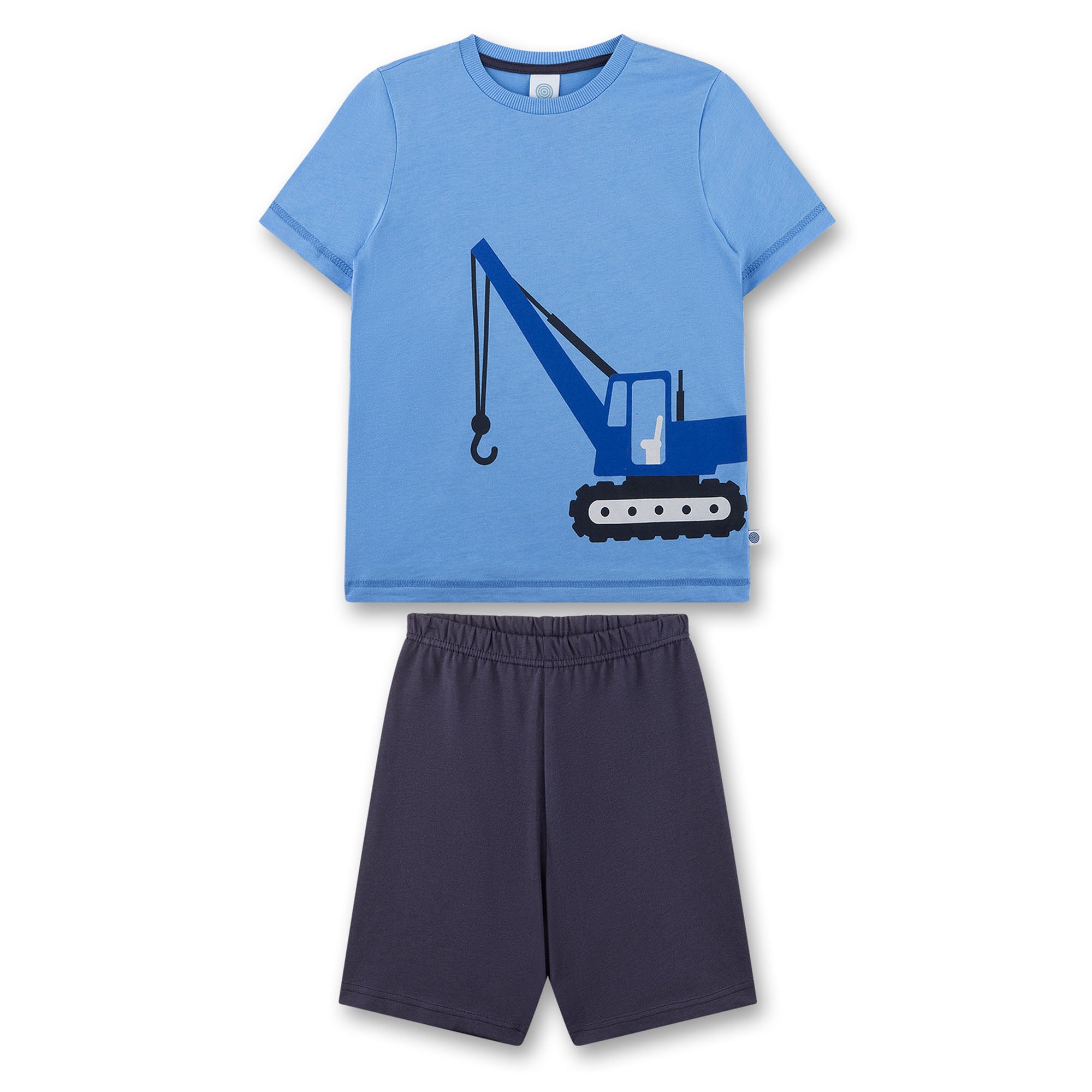 Sanetta Jungen Schlafanzug - kurz, Kids, Nachtwäsche, Pyjama, Baumwolle