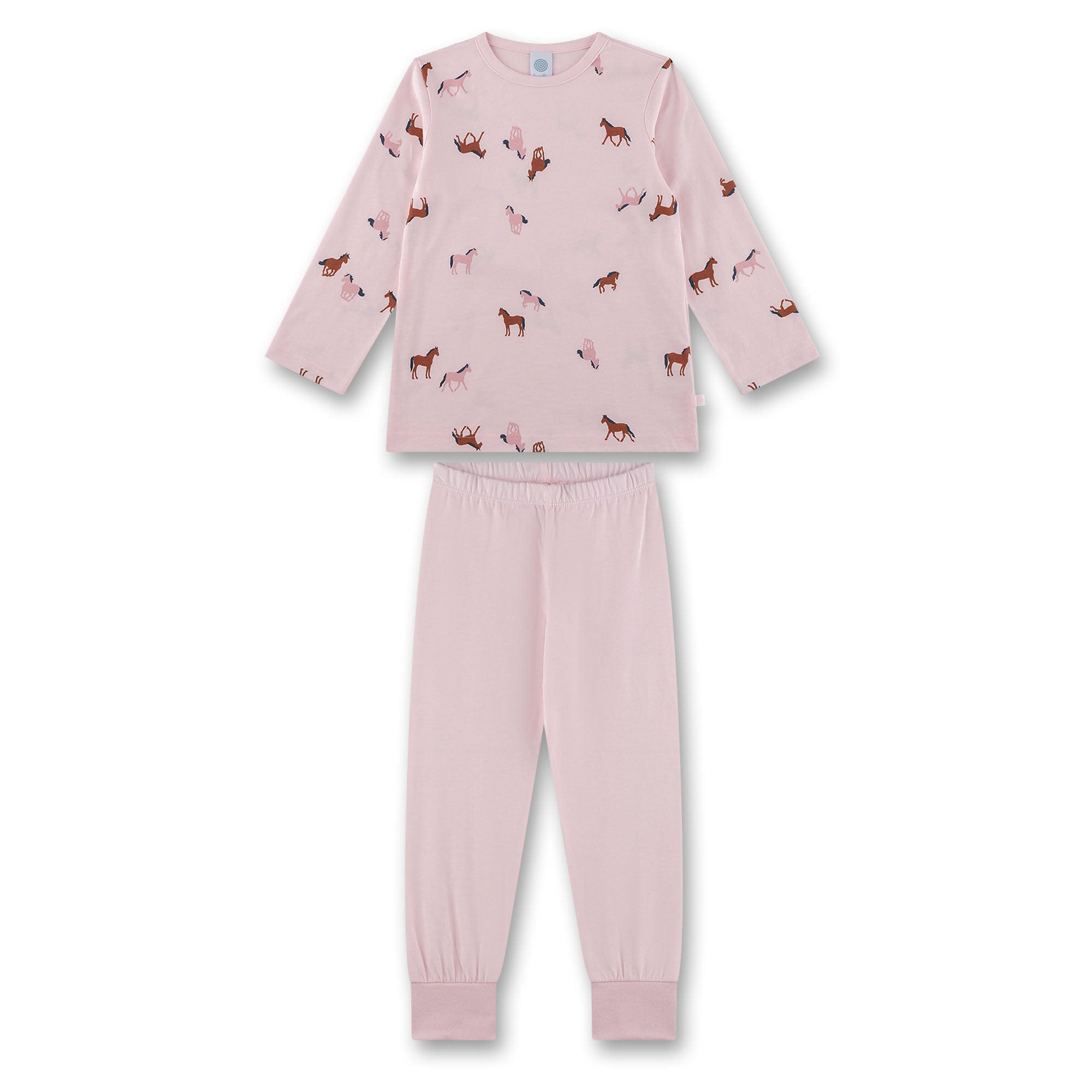 Sanetta Mädchen Schlafanzug - lang, Kids, Pyjama, Baumwolle, Motiv