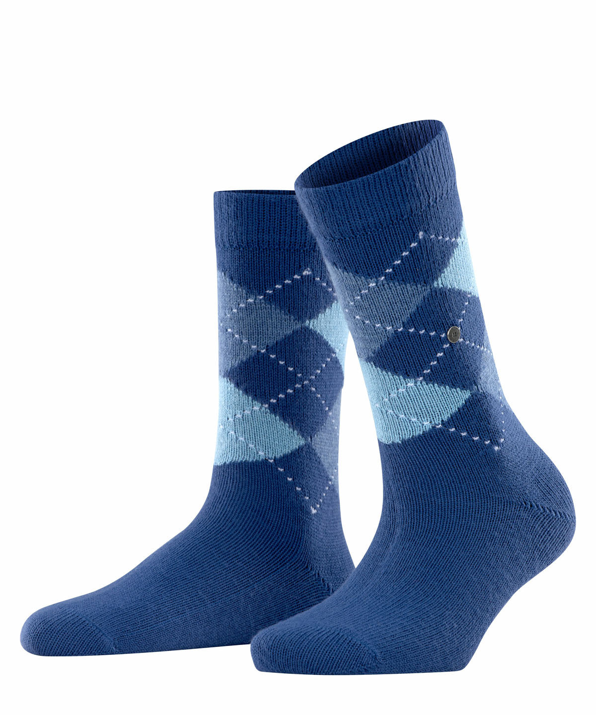 Burlington Damen Socken WHITBY - Kurzstrumpf, Rautenmuster, Onesize, 36-41