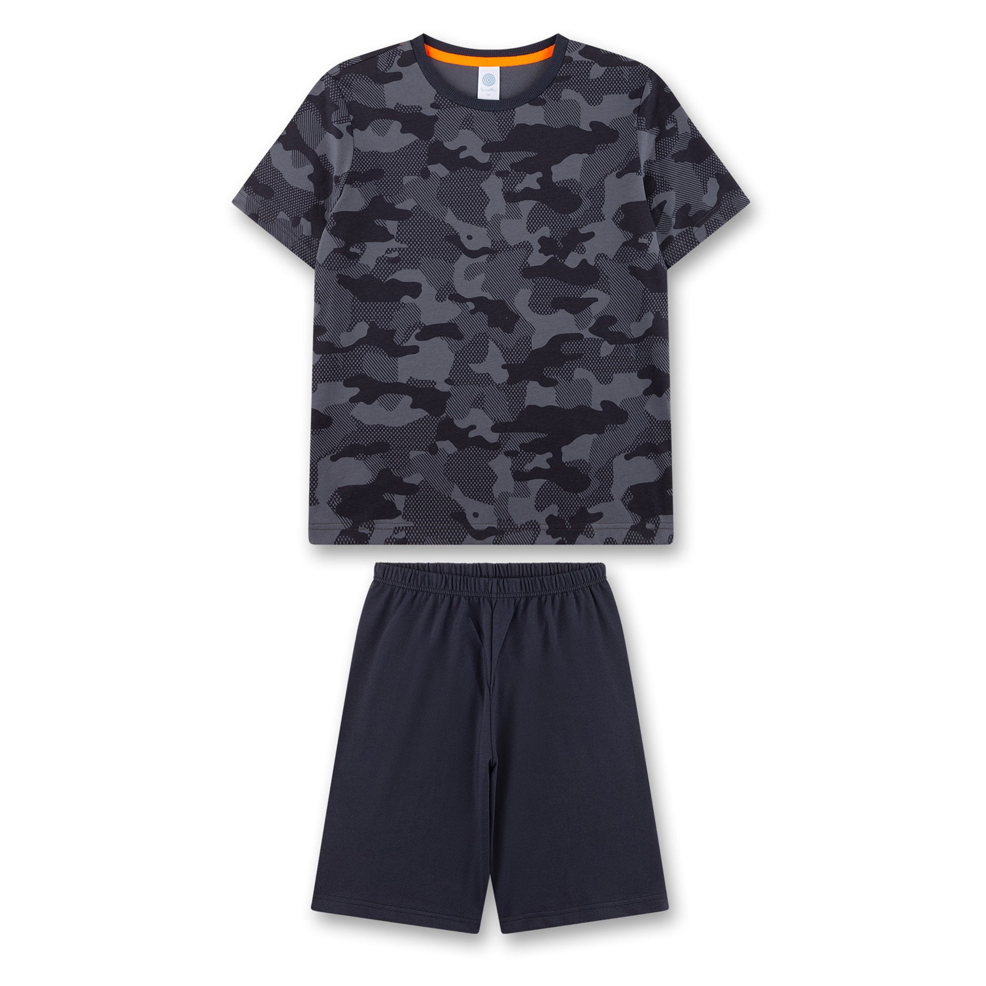 Sanetta Jungen Schlafanzug - Teens, kurz, Nachtwäsche, Pyjama,  Baumwolle