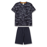 Sanetta Jungen Schlafanzug - Teens, kurz, Nachtwäsche, Pyjama,  Baumwolle