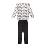 Sanetta Mädchen Schlafanzug, lang - Teens, Stars, Pyjama, Single Jersey