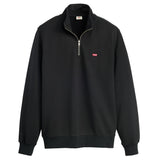 Levi's Herren Sweatshirt mit Zip-Kragen - Original Housemark 1/4 Zip, Stehkragen, Baumwolle