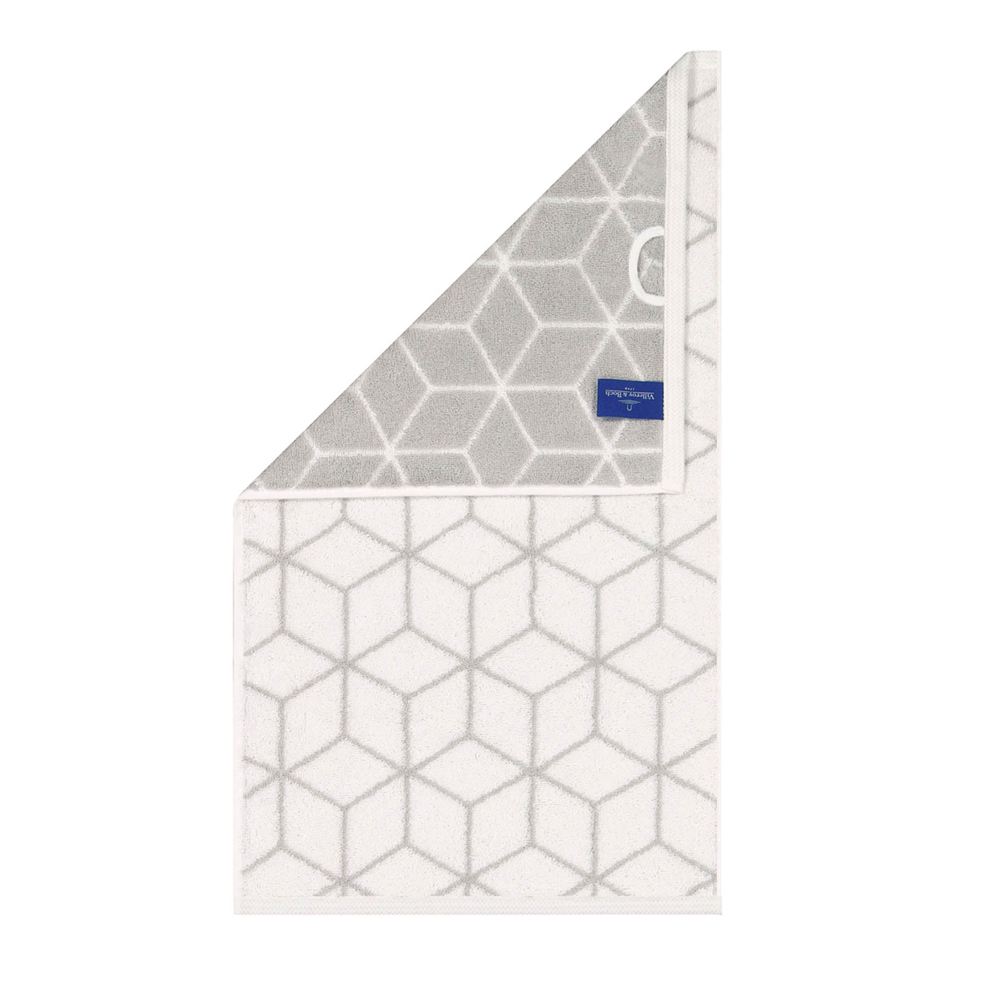 Villeroy & Boch Gästetuch - Carré, Walkfrottier, gemustert, Handtuch, Baumwolle