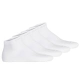 Von Jungfeld Unisex Sneakersocken, 4er Pack - Essentials Sneaker, einfarbig
