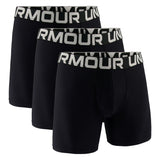UNDER ARMOUR men's boxer shorts, 3-pack - Performance Tech Boxer Briefs Solid 6 in, stretch, solid color