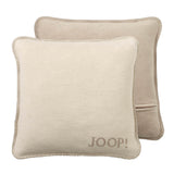 JOOP! Kissenhülle - UDF Doubleface, 50x50 cm, Logo