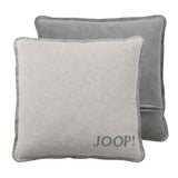 JOOP! Kissenhülle - UDF Doubleface, 50x50 cm, Logo