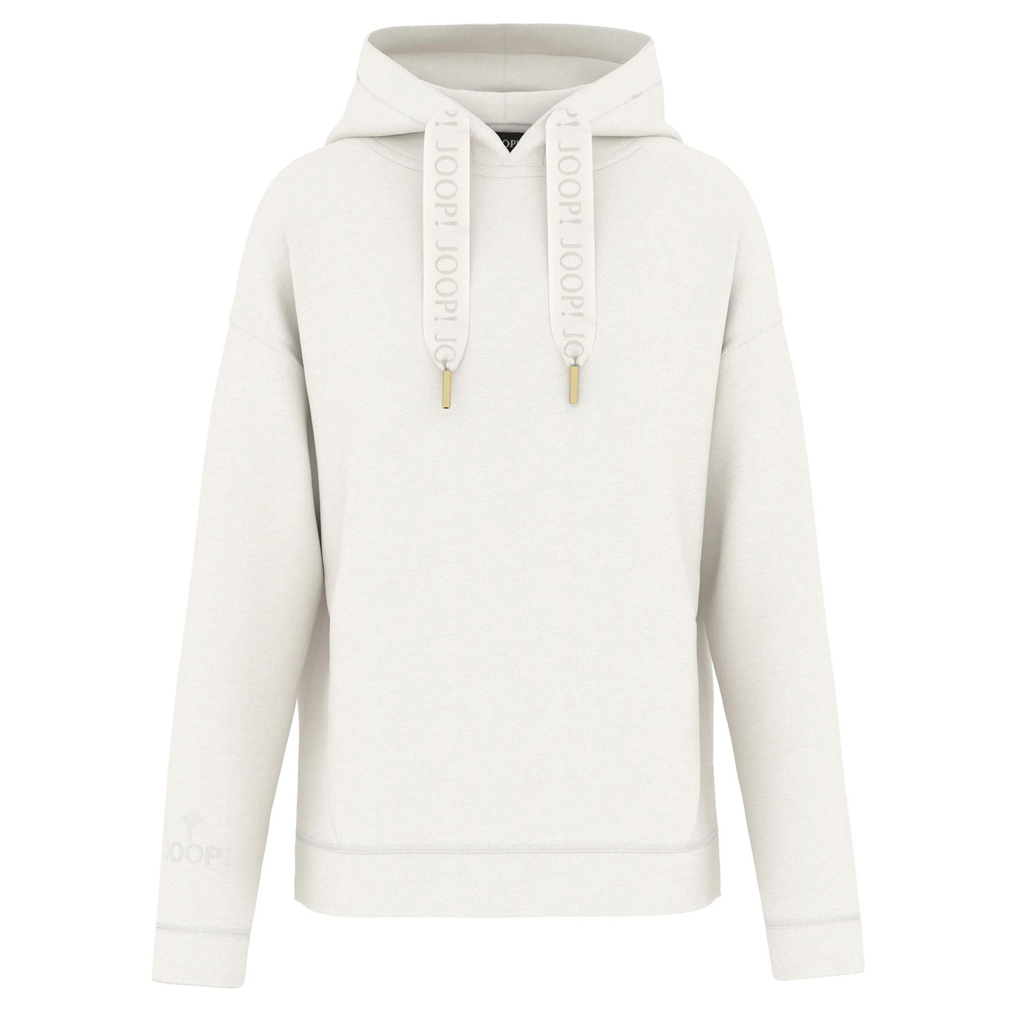 JOOP! Damen Hoodie - Sweatshirt, Loungewear, Kapuze, Baumwollmix, einfarbig