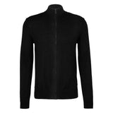 JOOP! Herren Strickjacke - JK-06Davis, Zipper, Stehkragen, Feinstrick, Wolle, uni
