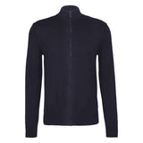 JOOP! Herren Strickjacke - JK-06Davis, Zipper, Stehkragen, Feinstrick, Wolle, uni