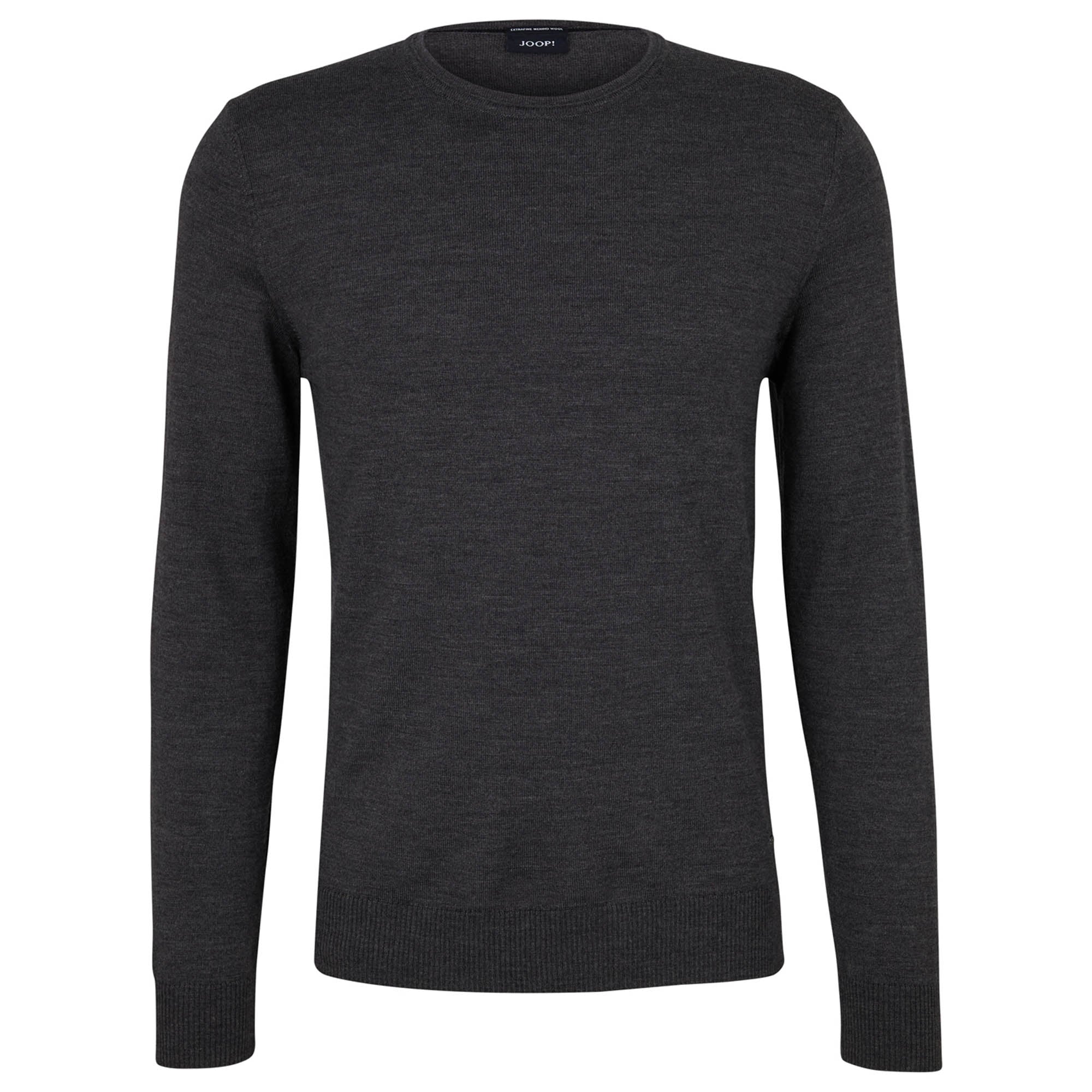 JOOP! Herren Strickpullover - JK-01Denny, Rundhals, Feinstrick, Wolle, uni