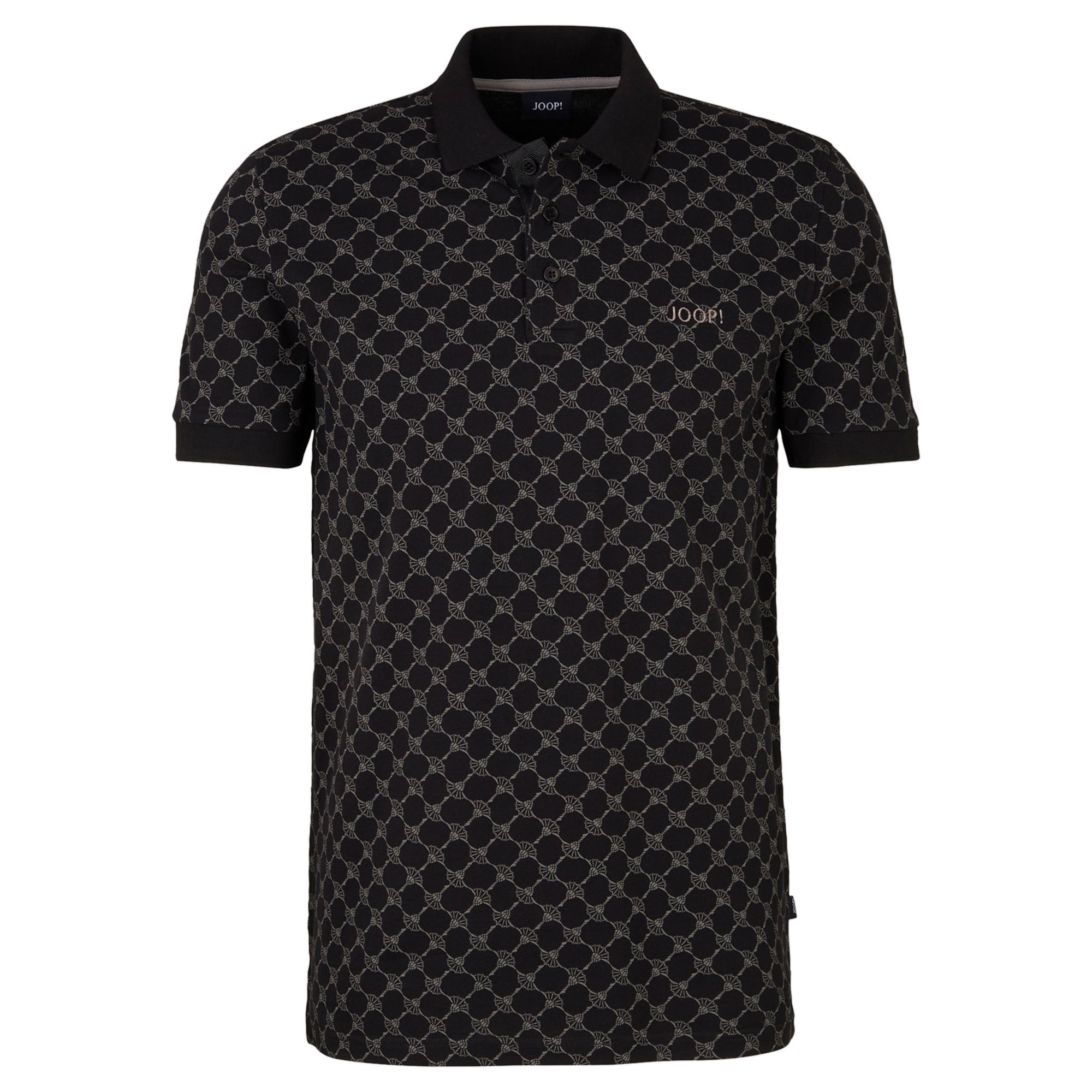 JOOP! Herren Poloshirt - JJ-42Paigam, Pique, Cotton Stretch, Cornflower Print