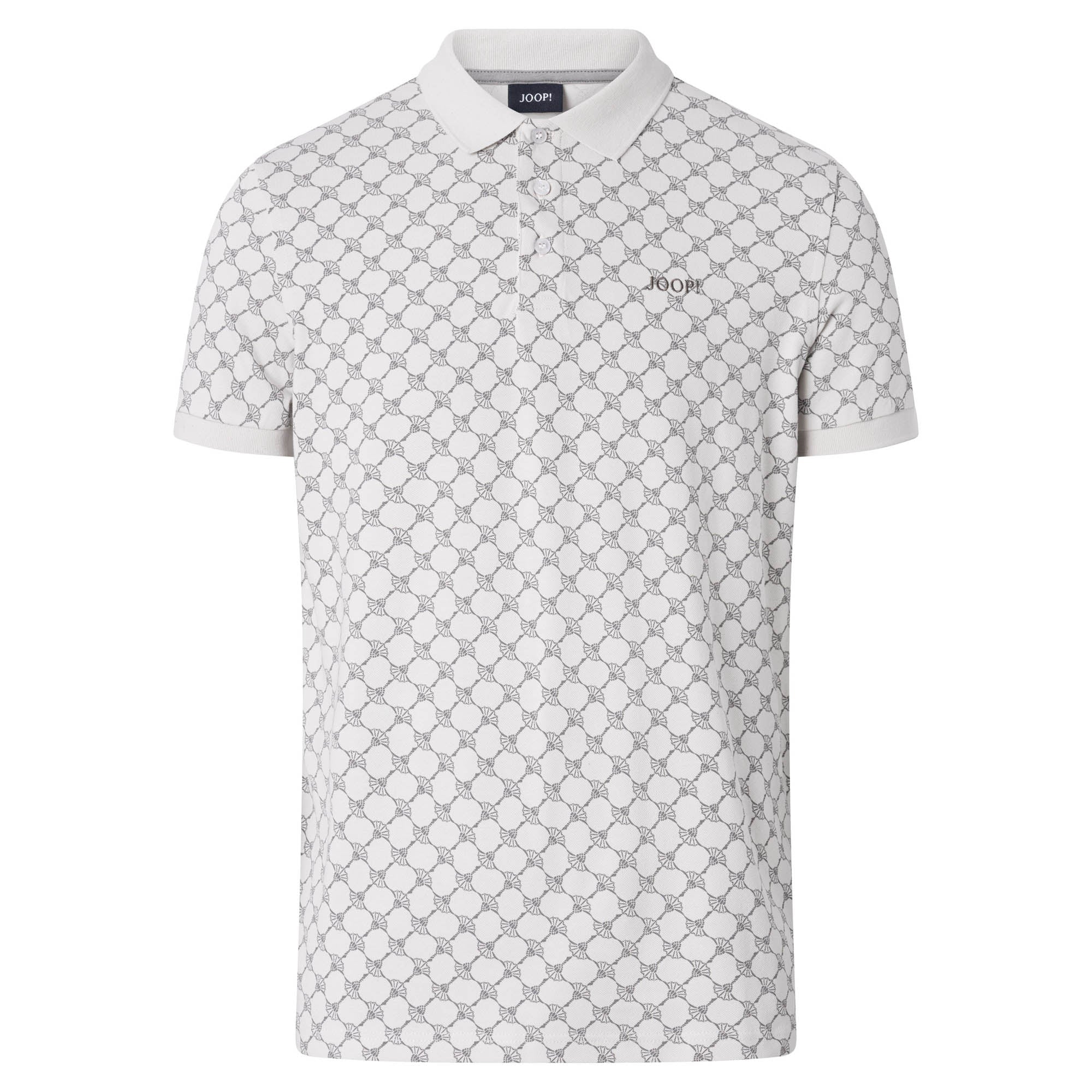 JOOP! Herren Poloshirt - JJ-42Paigam, Pique, Cotton Stretch, Cornflower Print