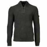 JOOP! JEANS Men's knitted pullover with troyer zip - Henrio, zip jacket, stand-up collar, zip fastening