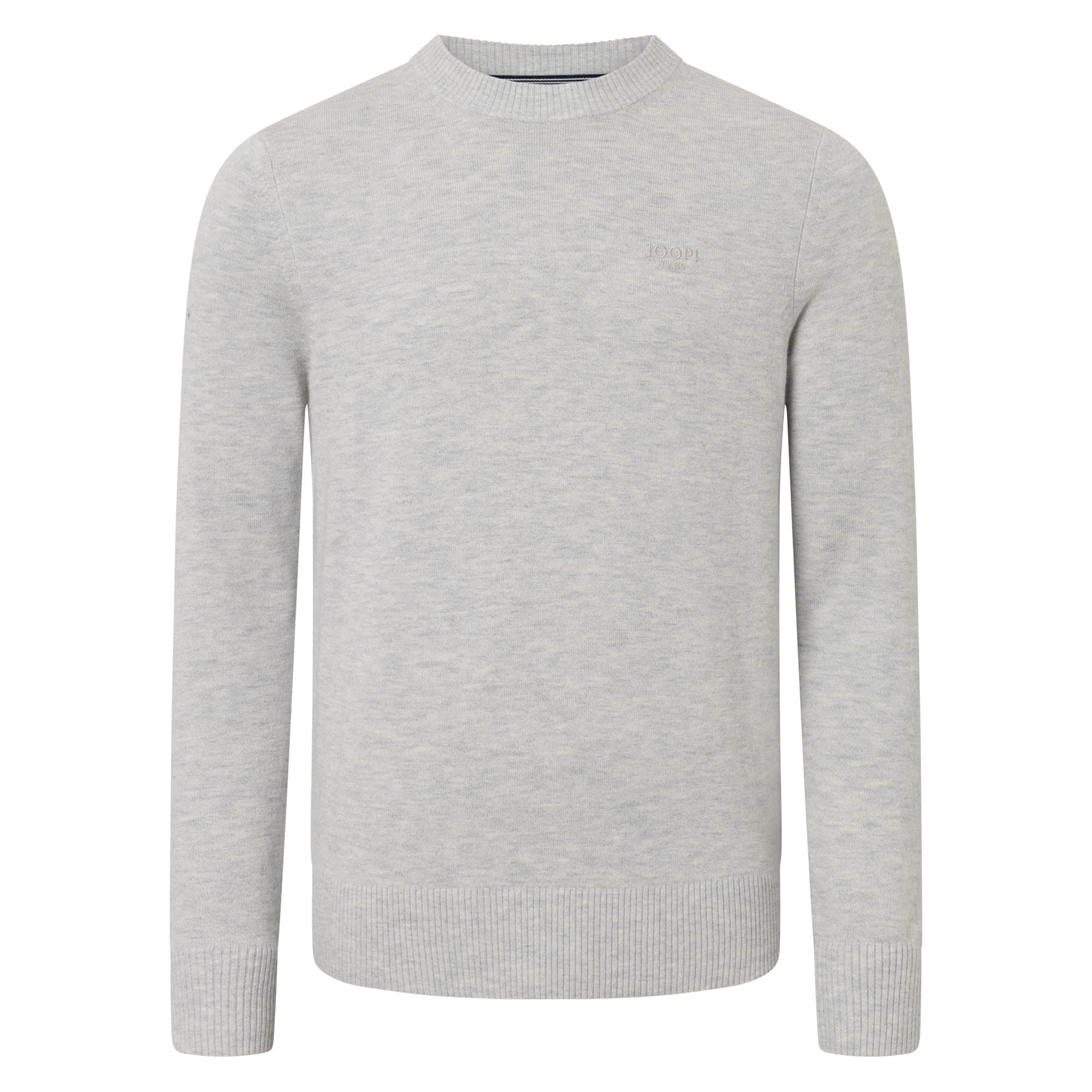 JOOP! JEANS Herren Strickpullover - Laurelo, Wolle, Rundhals, Bündchen, einfarbig