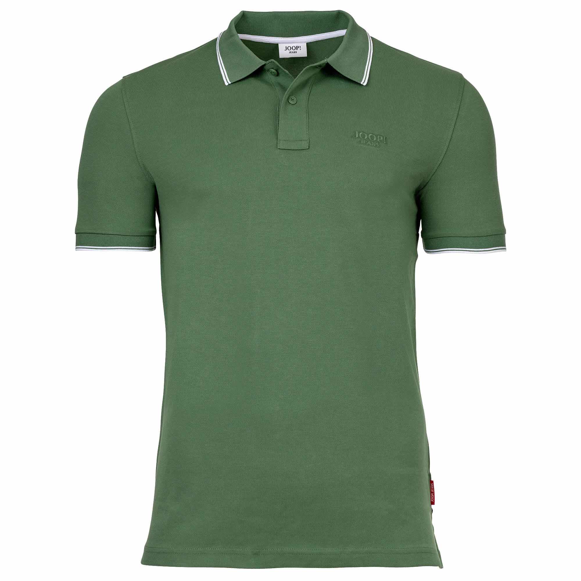 JOOP! JEANS men's Agnello polo shirt, polo collar, stripe details, cotton blend
