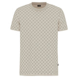 JOOP! Herren T-Shirt, Allover-Print - Victormanuel, Baumwolle-Lyocell