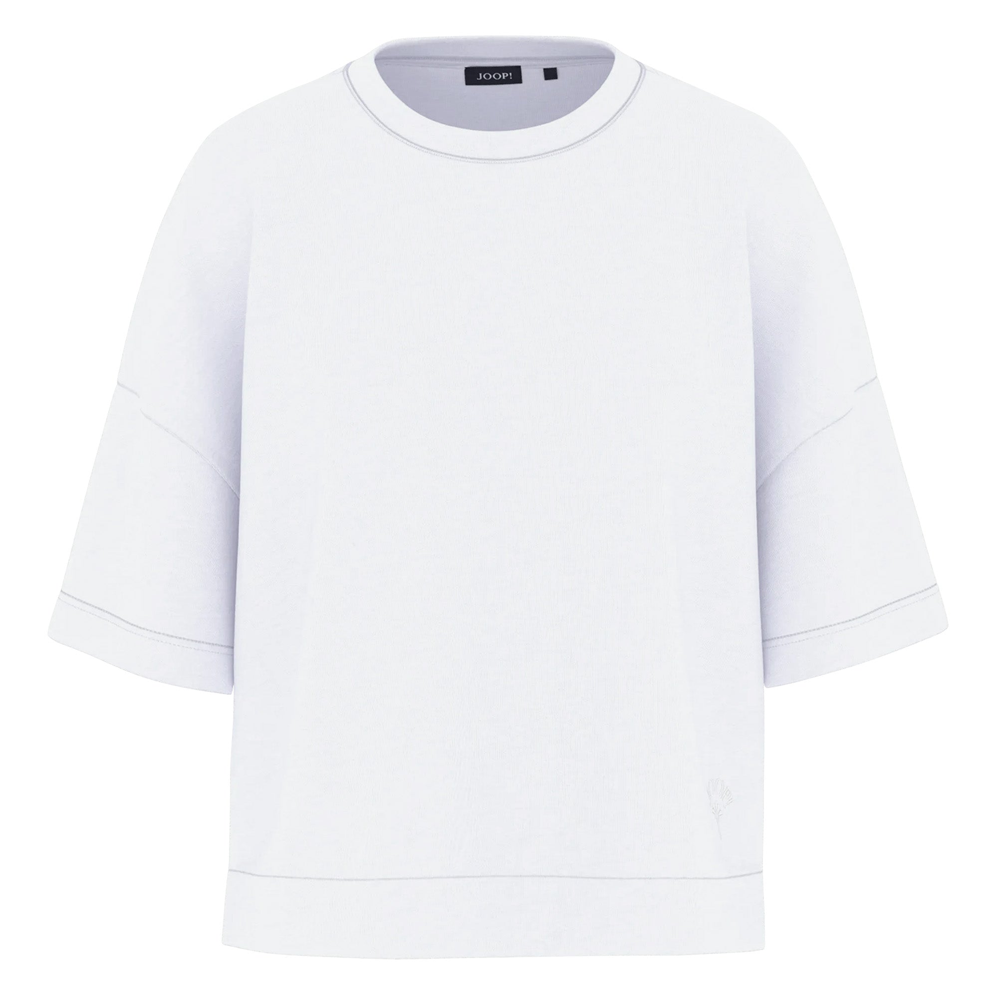 JOOP! Damen T-Shirt - Tilina, Sweat T-Shirt, einfarbig, kurzarm
