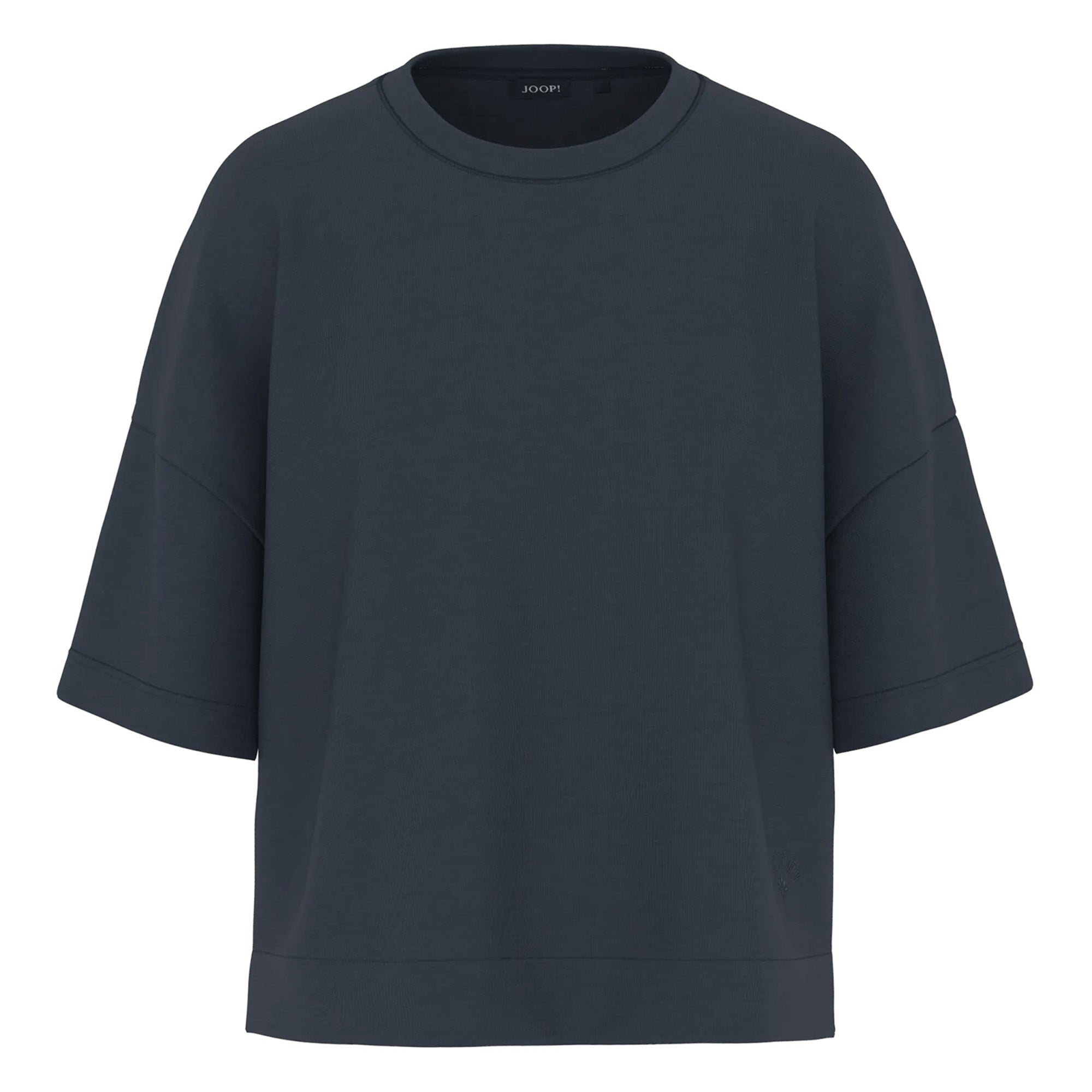 JOOP! Damen T-Shirt - Tilina, Sweat T-Shirt, einfarbig, kurzarm