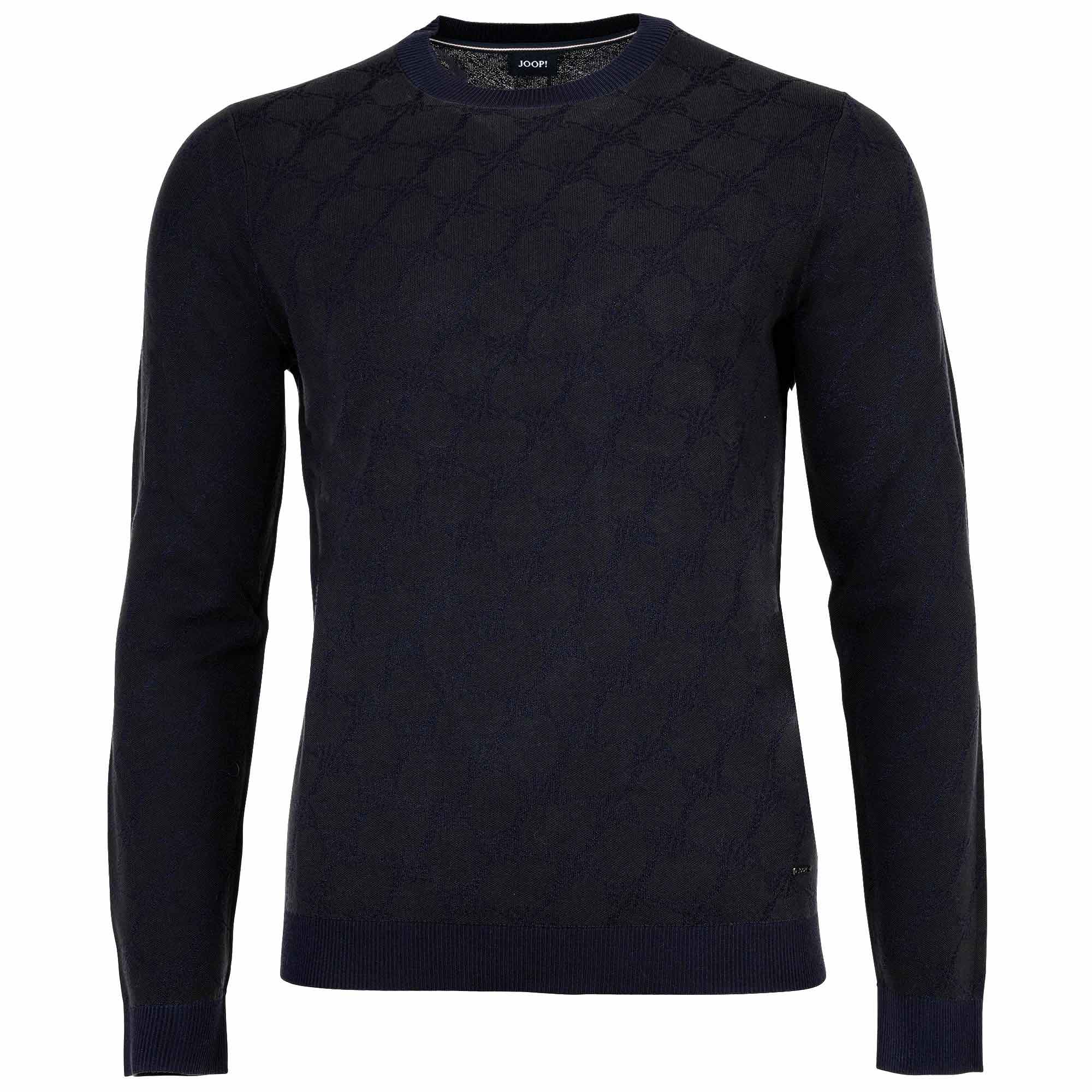 JOOP! Men's knit sweater - Ravorono, round neck, all-over print