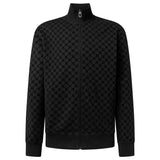 JOOP! Herren Sweatjacke - Kend, Stehkragen, Cornflower-Allover, Baumwoll-Stretch