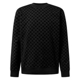 JOOP! Herren Sweatshirt - Kaurelio, Rundhals, Cornflower-Allover, Baumwoll-Stretch