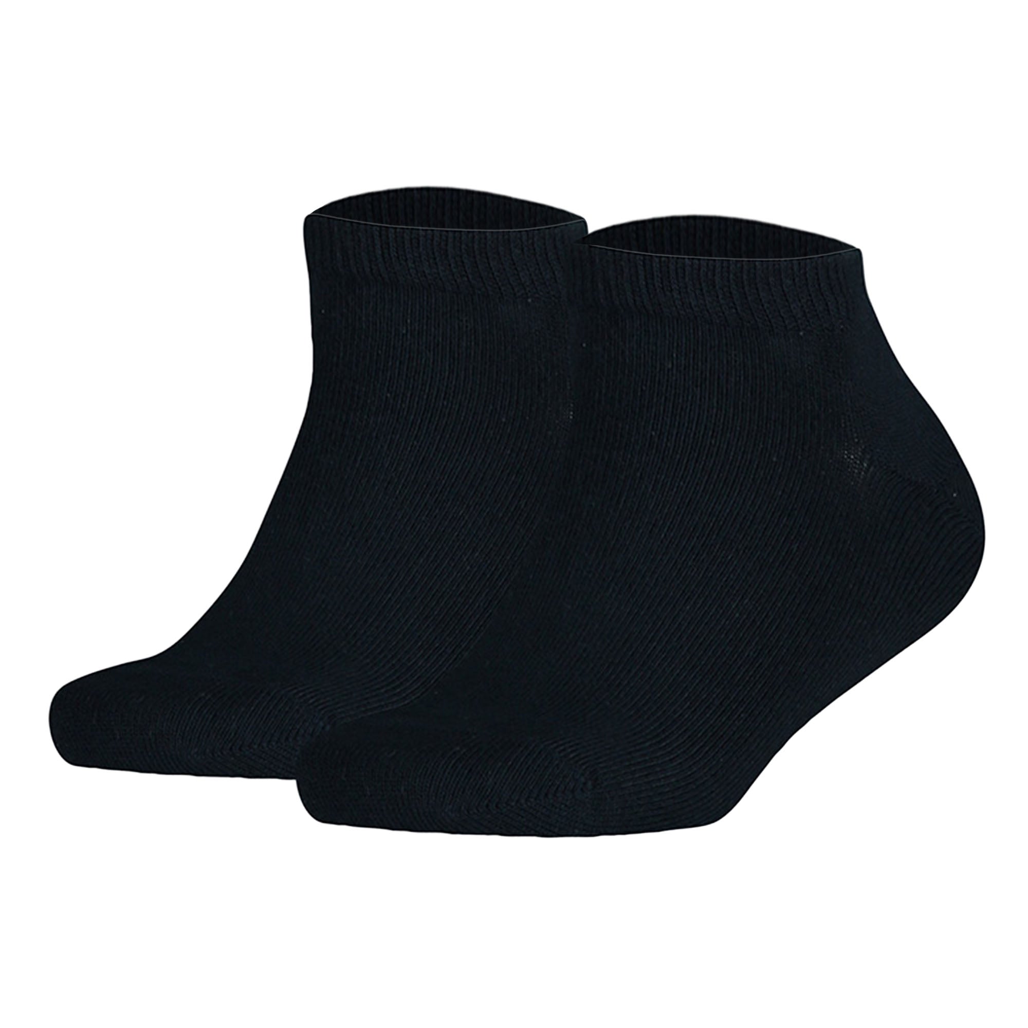TOMMY HILFIGER Kinder Sneaker Socken, 2er Pack - Teen, TH, Baumwolle, Uni, 23-42