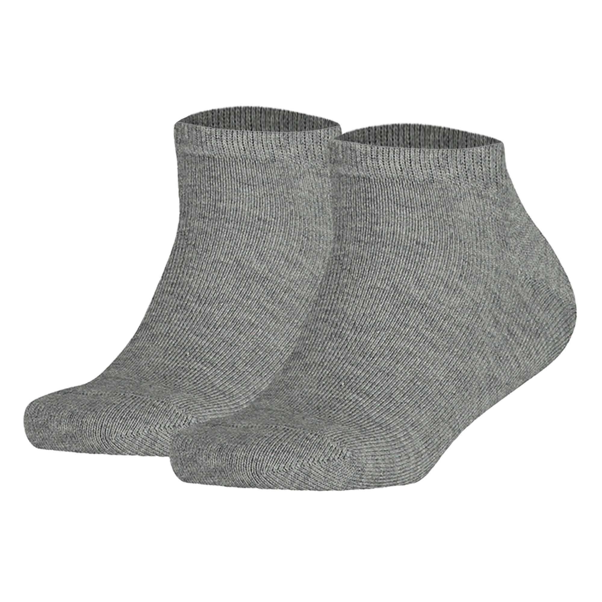 TOMMY HILFIGER Kinder Sneaker Socken, 2er Pack - Teen, TH, Baumwolle, Uni, 23-42