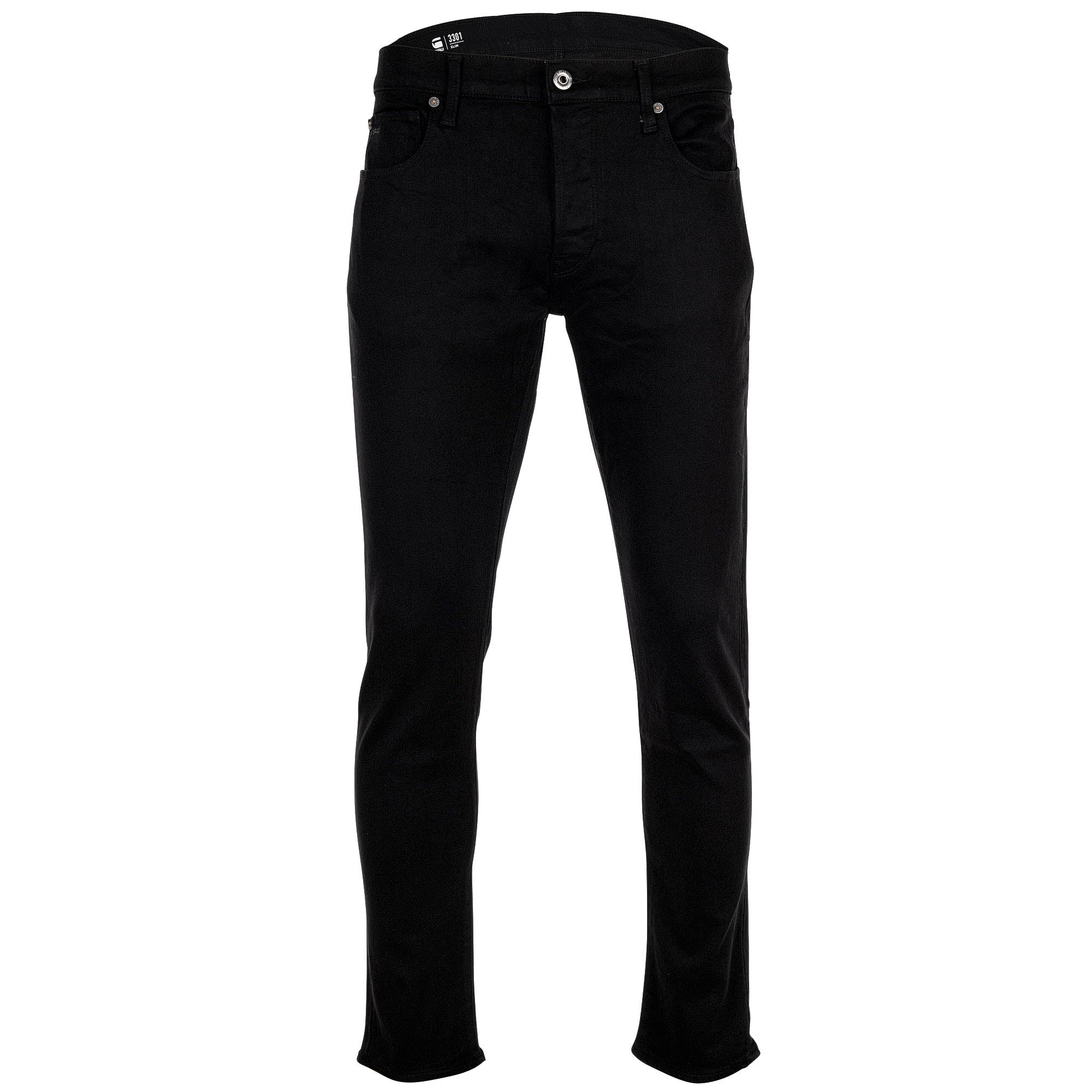G-STAR Men's Jeans - 3301 Slim, Superstretch Denim, Slim Fit, Length 34