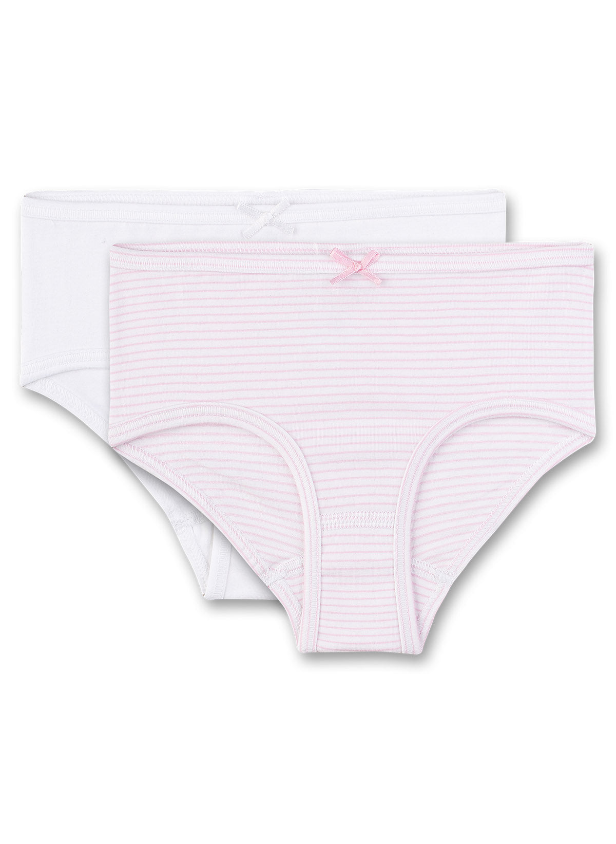 s.Oliver Girls Pack of 2 Hipslip - Briefs, Underpants, Panties, Cotton Stretch, uni